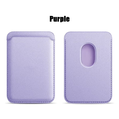 Leather Wallet Case for Iphone 15 Pro Max Magsafe Wallet Leather Compatible for Iphone 14 13 12 Card Holder with Magsafe Magnet